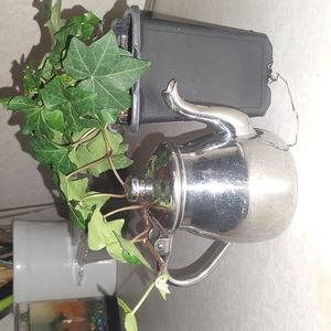 Vintage, 1950's, stainless steel teapot by Polar. (I love offers!!)